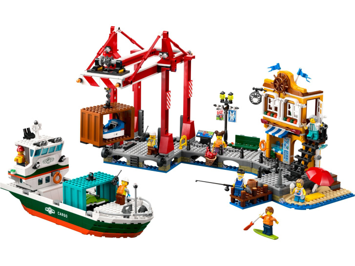 60422 Lego City – Přístav s nákladní lodí