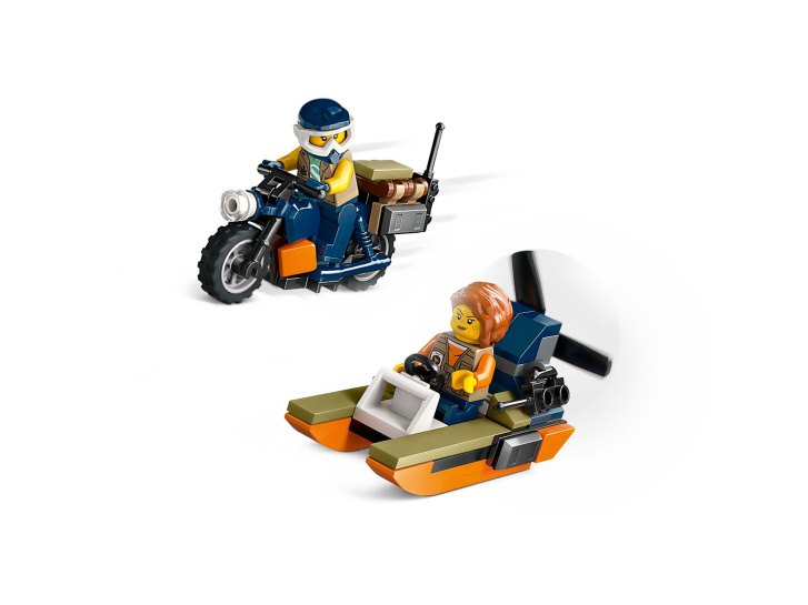 60437 Lego City – Helikoptéra na průzkum džungle v základním táboře