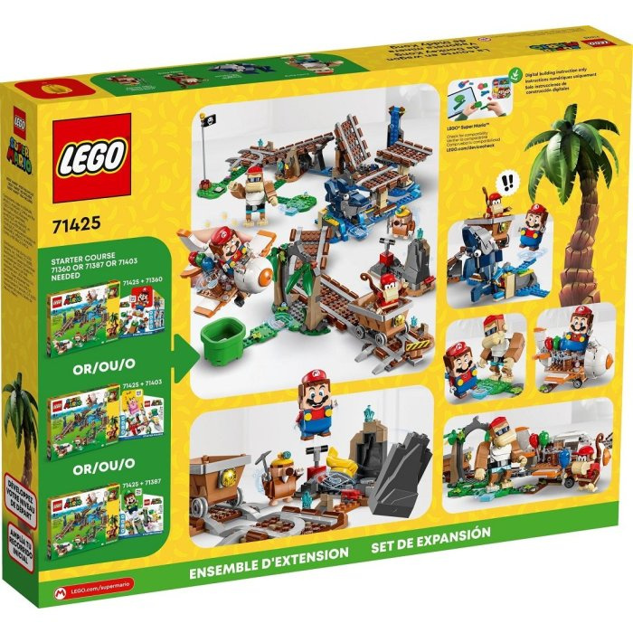 71425 Lego Super Mario – Diddy Kongova jízda v Banském vozíku – rozšiřující set