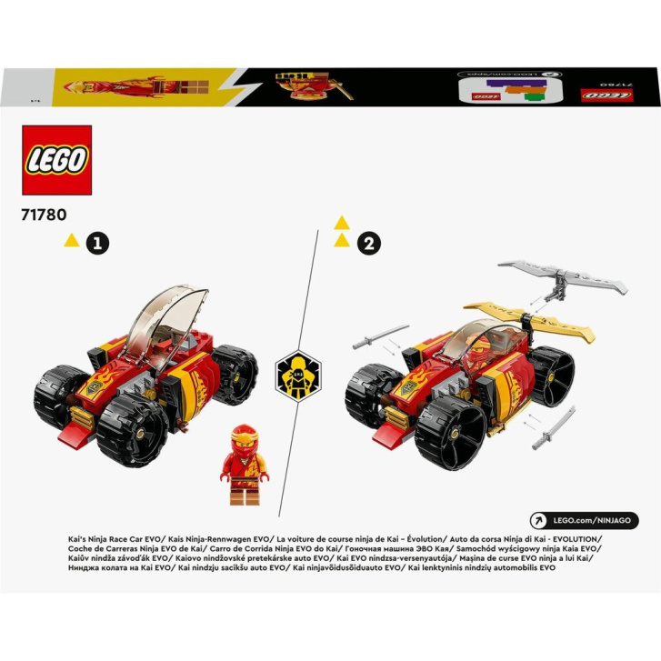 71780 Lego Ninjago – Kaiovo nindžovské závodní auto Evo
