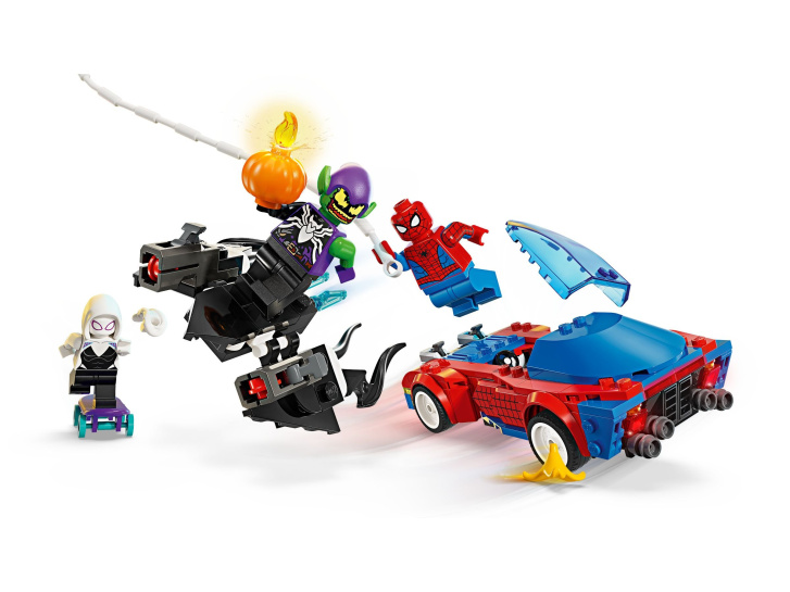76279 Lego Marvel – Spider-Manovo závodní auto a Venomův Zelený goblin