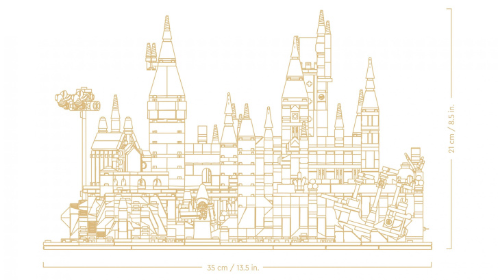 76419 Lego Harry Potter – Bradavický hrad a okolí