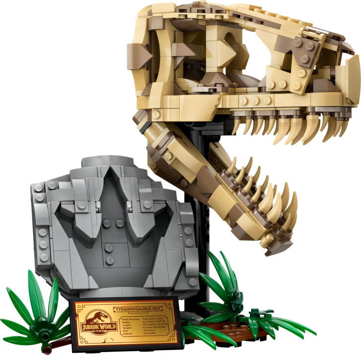 76964 Lego Jurassic World – Dinosauří fosílie: Lebka T-Rexe