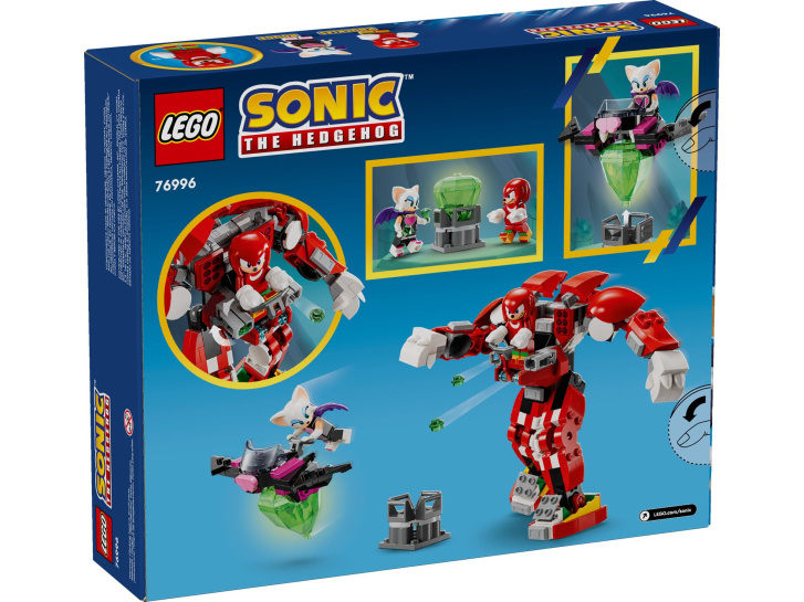 76996 Lego Sonic The Hedgehog – Knuckles a jeho robotický strážce
