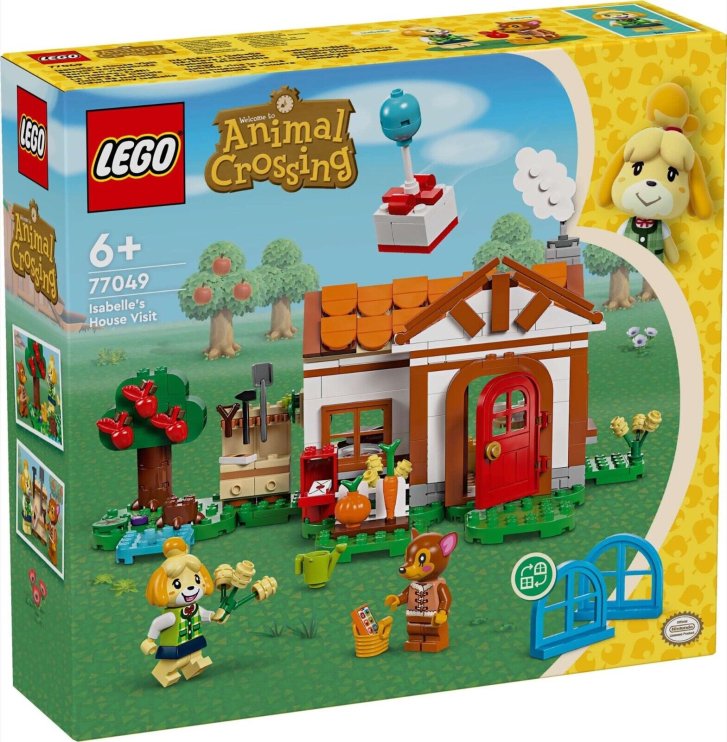 77049 Lego Animal Crossing – Návštěva u Isabelle