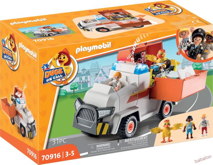 Playmobil - Záchranné vozidlo