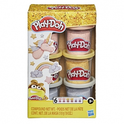 Play-Doh – Metalická plastelína