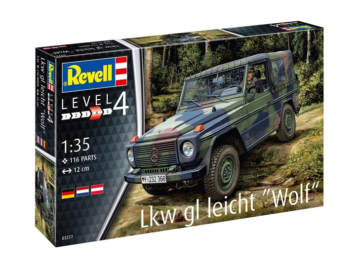 Revell – Auto Lkw gl leicht Wolf 1:35