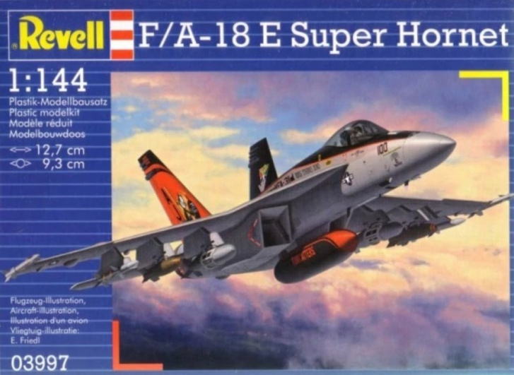 Revell - Stíhačka F/18 E Super Hornet
