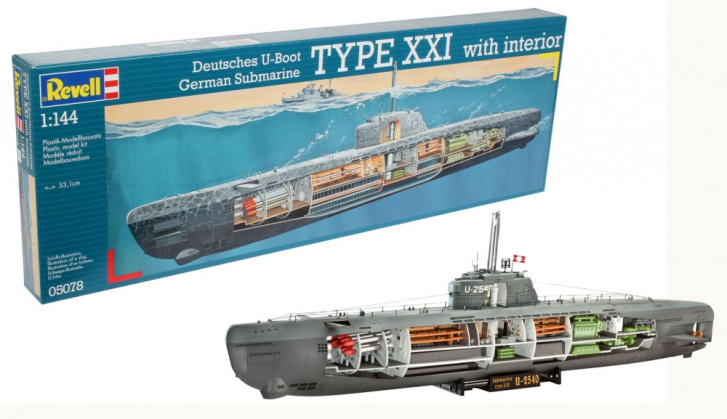 Revell - German Submarine Type XXI