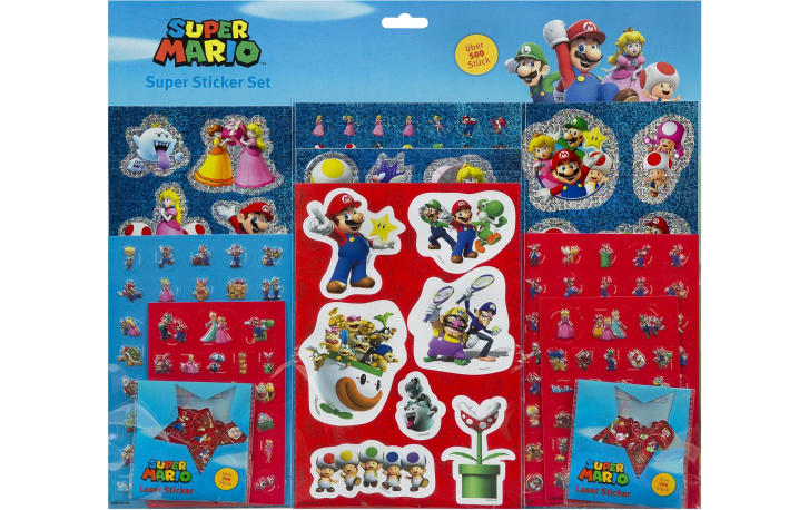 Super Mario - Nálepky