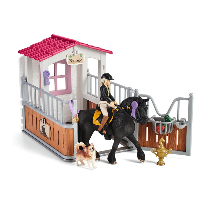 Schleich - Box s koněm 42437