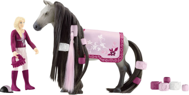 Schleich – Kůň Dusty a Sofia 42584