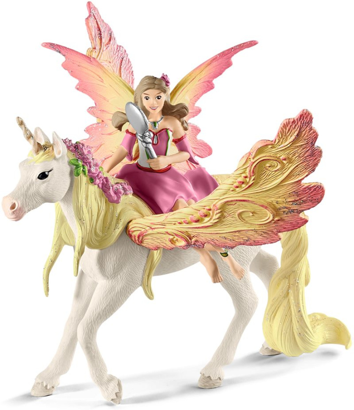 Schleich Bayala - Víla Feya a Pegas jednorožec 70568