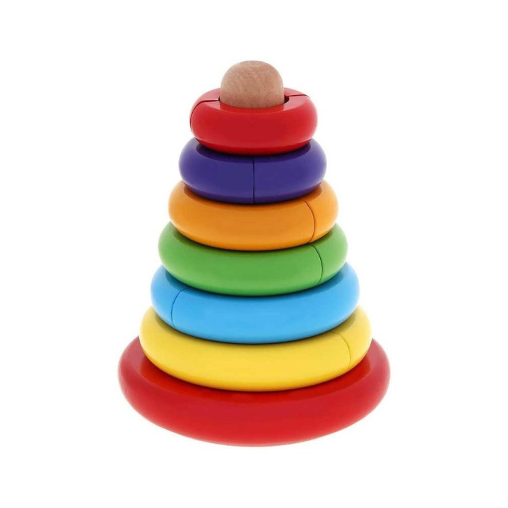 Woody - Barevná dřevěná pyramida