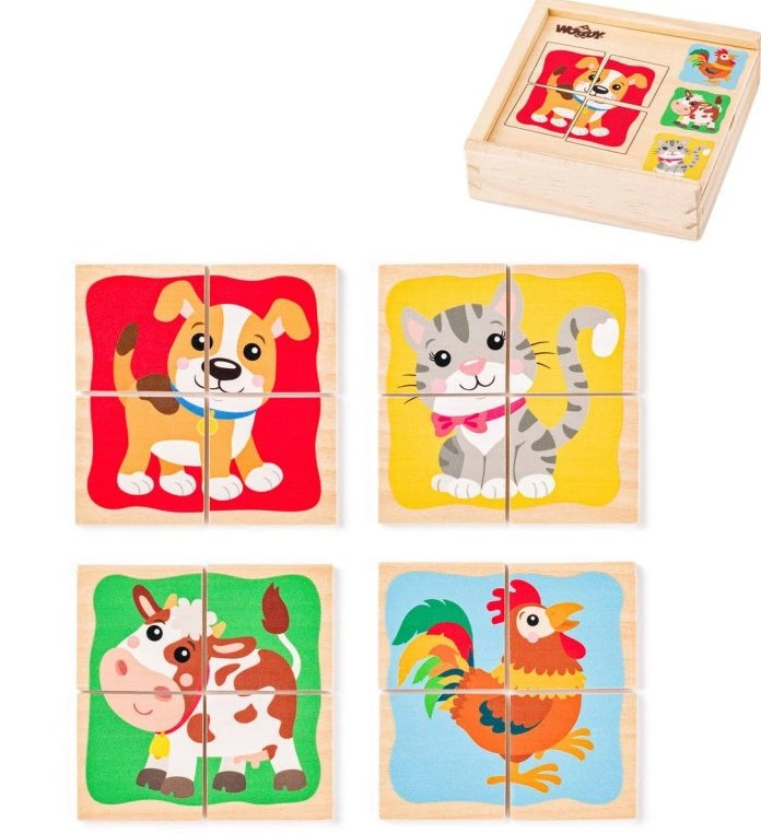Woody - Dřevěné puzzle