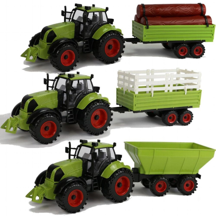 Traktor s přívěsem