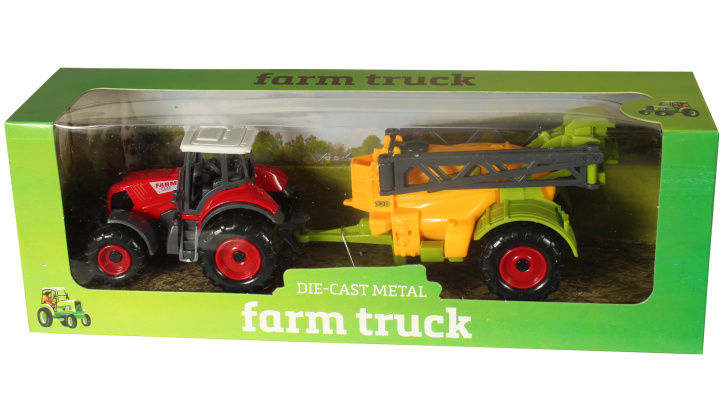 Traktor s přívěsem