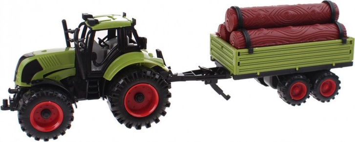 Traktor s přívěsem