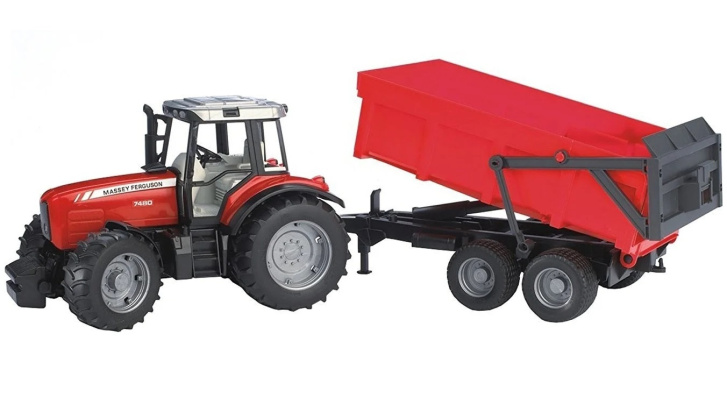 Bruder – Traktor s prívěsem