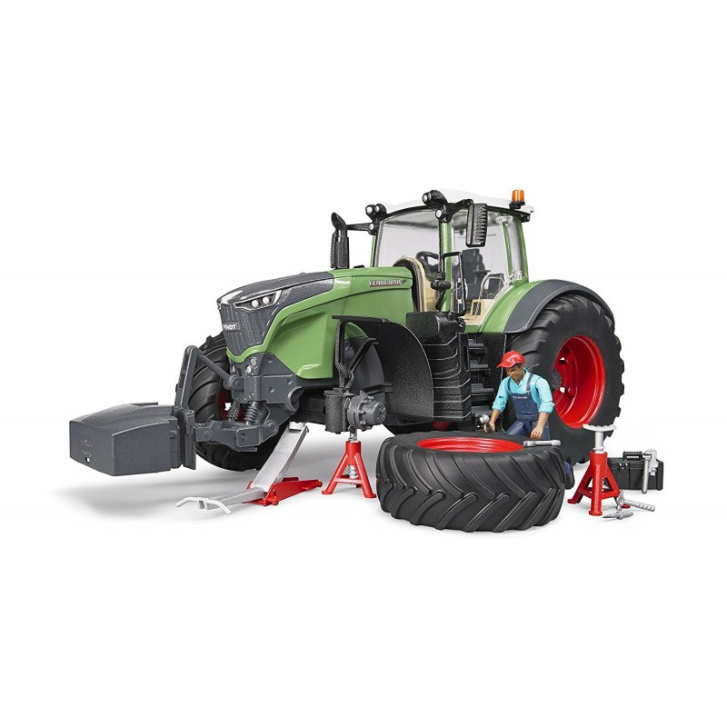 Bruder – Traktor Fendt 1050 Vario s mechanikem a nářadím