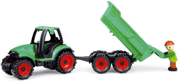 Traktor s vlečkou