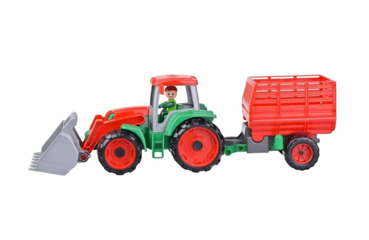 Traktor s přívěsem