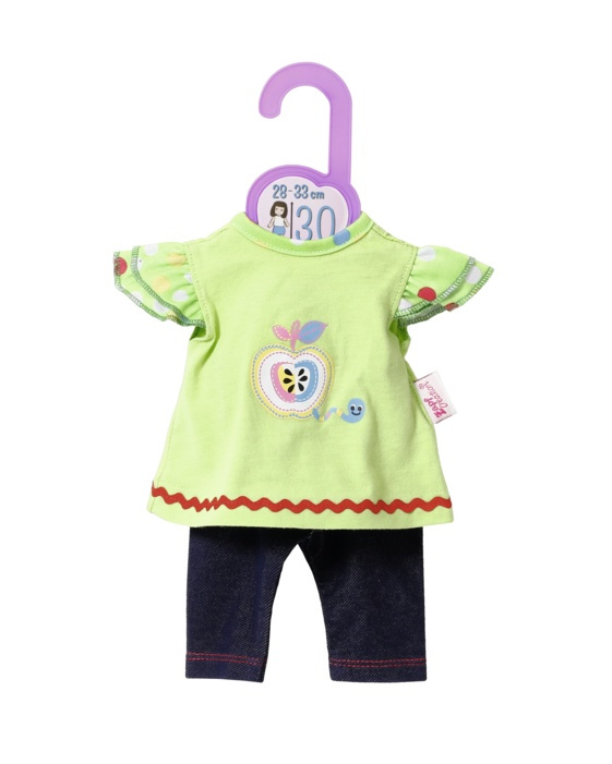 Dolly Moda - Šaty a legíny 30 cm