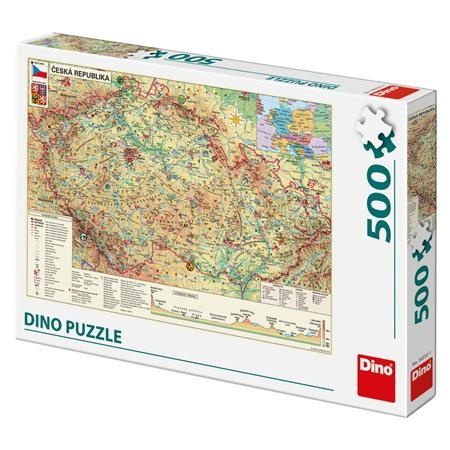 Puzzle 500 – Mapa Moravy