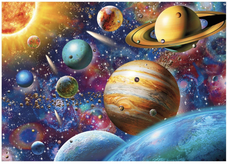 Puzzle 1000 - Sluneční soustava