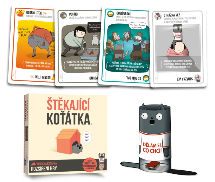 Výbušná koťátka - 3. rozšíření Štěkající koťátka