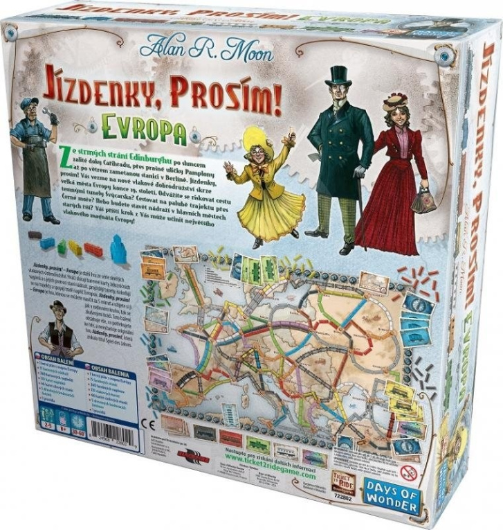 Hra – Jízdenky, prosím! Európa