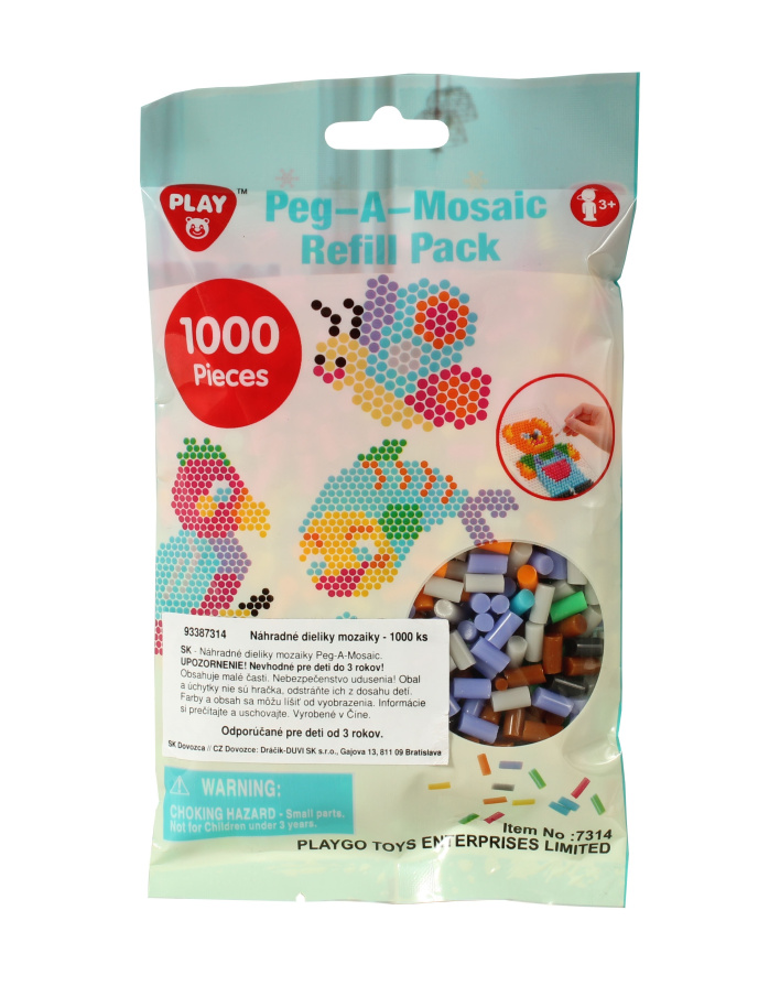 Peg-A-Mosaic - Náhradní díly mozaiky