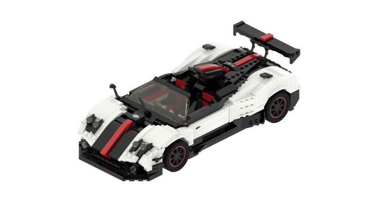 Stavebnice - Pagani Zonda Cinque 1:16