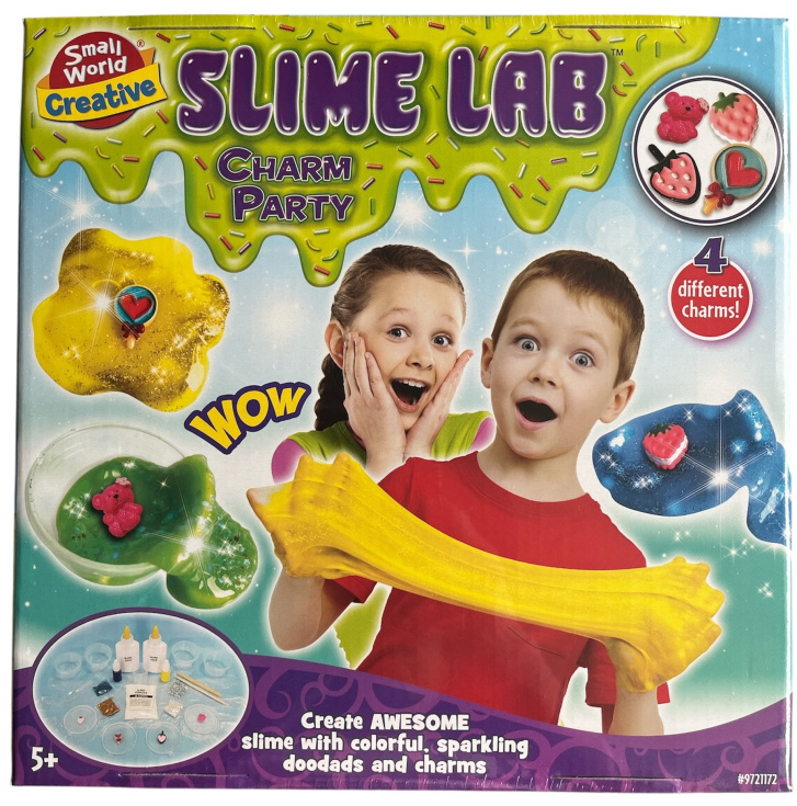 Výroba barevného slizu