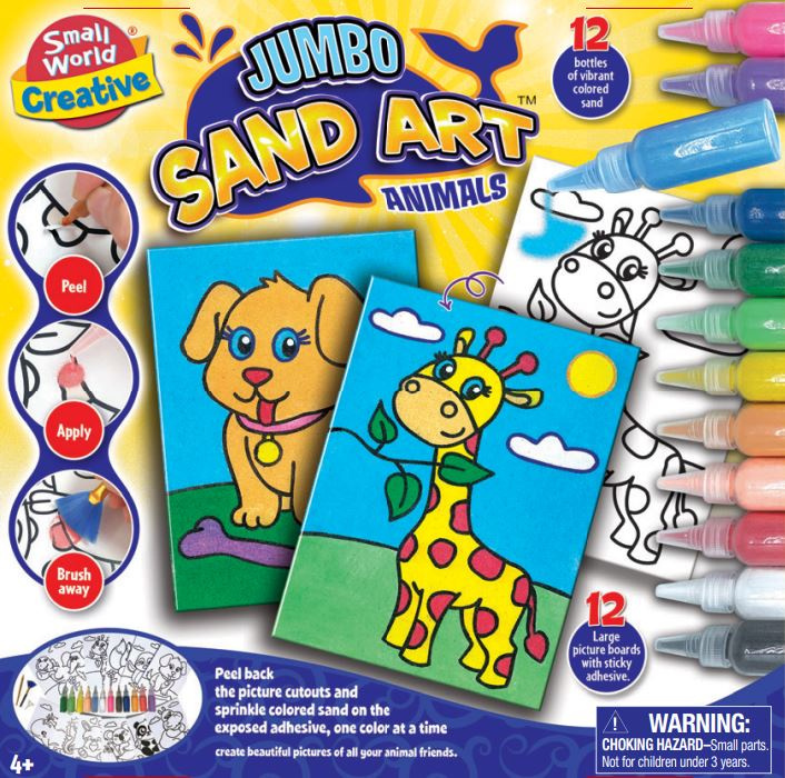 Jumbo písková zvířátka