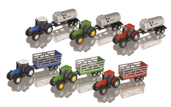 Traktor s přívěsem