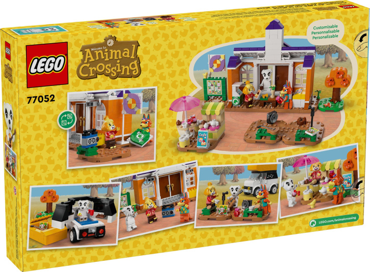 77052 Lego Animal Crossing – K.K. a koncert na náměstí