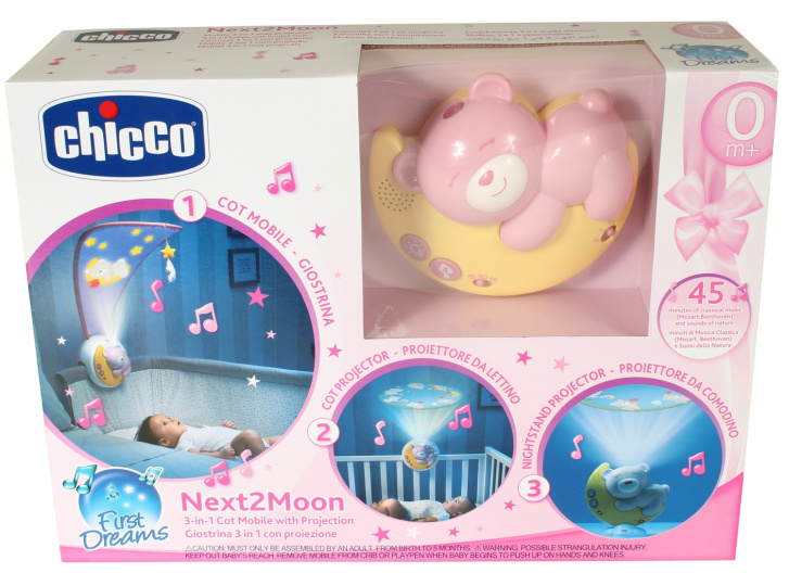 Chicco - Uspávací projektor - růžový