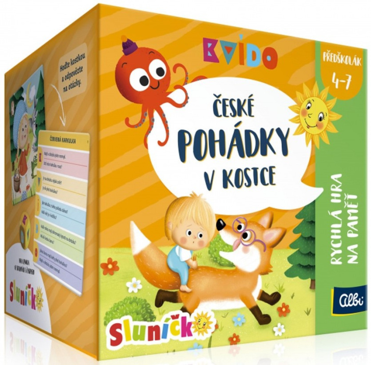 Hra České pohádky – Sluníčko v kostce