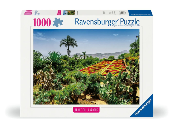 Puzzle 1000 – Botanická zahrada: Madeira