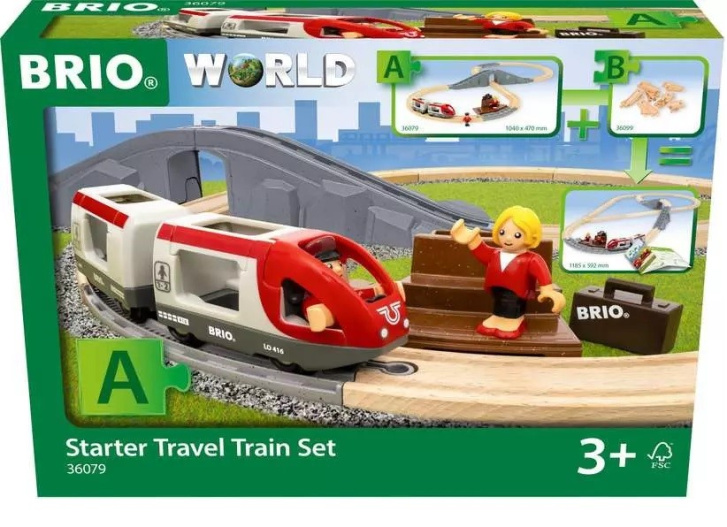Brio - Dřevěná vlaková dráha