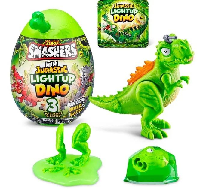 Smashers – Mini svítící dinosaurus