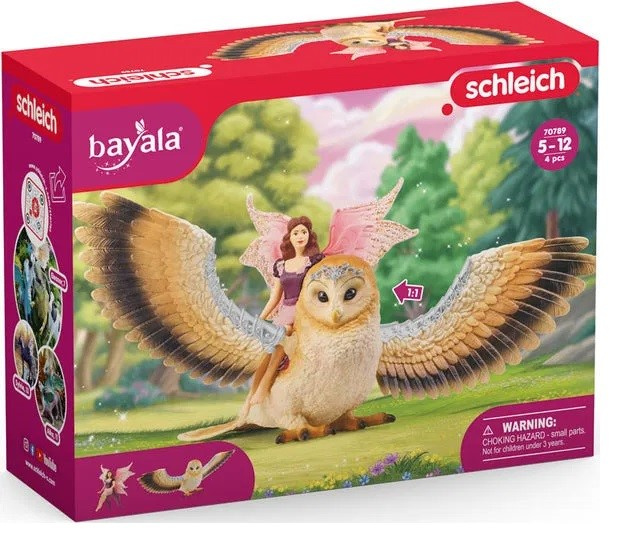 Schleich Bayala – Víla na letící sově 70789
