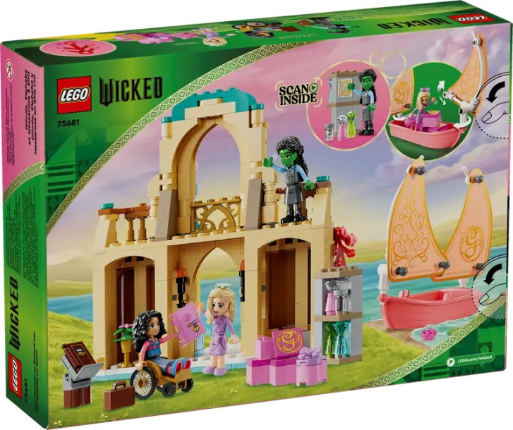 75681 Lego Wicked – Glinda, Elphaba a Nessarose na Shiz univerzitě