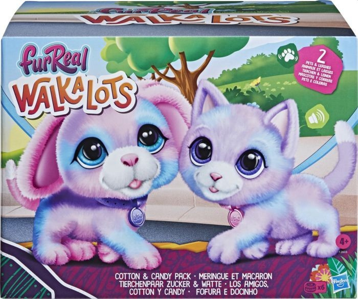 Fur Real Walk a Lots – Štěňátko a kotě