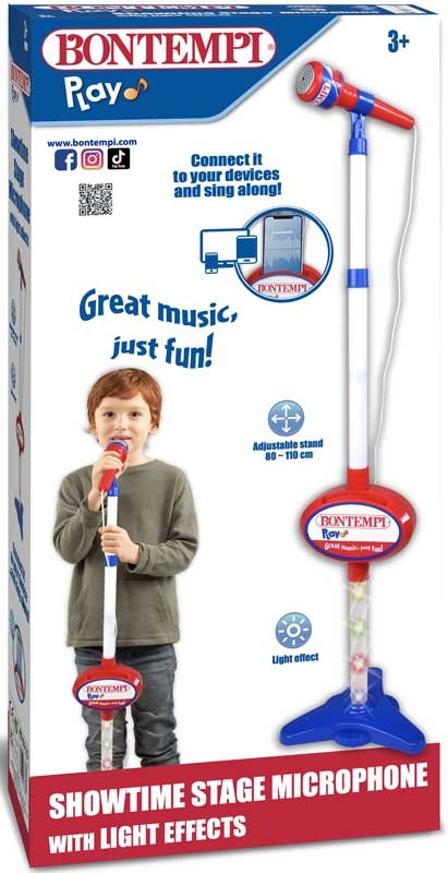 Bontempi – Elektrický mikrofon se stojanem