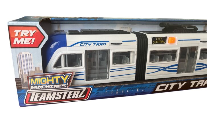 Tramvaj se zvukem a světly