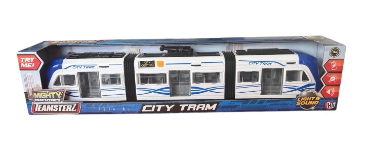 Tramvaj se zvukem a světly
