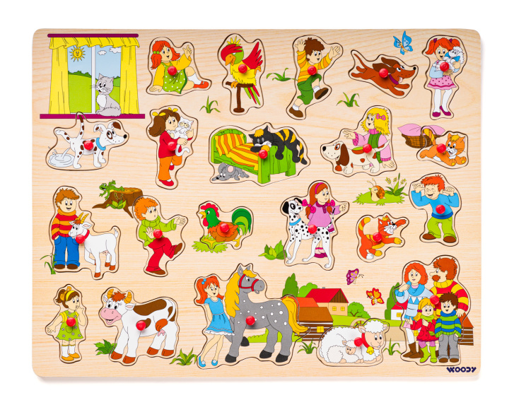 Woody – Dřevěné puzzle
